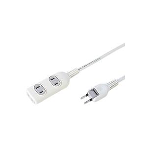 スイングプラグタップ　２Ｐ・３個口　５ｍ　ＴＡＰ−３Ｗ５Ｎ　１セット（５個）