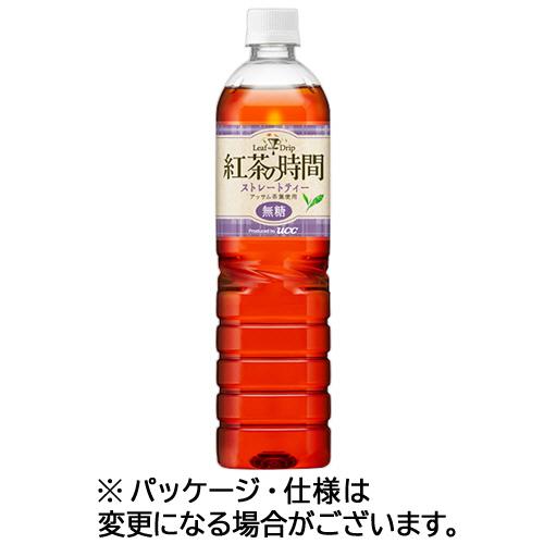 ＵＣＣ　紅茶の時間　ストレートティー　無糖　９００ｍＬ　ペットボトル　１セット（２４本：１２本×２ケース）（Yahoo!・ぱーそなるたのめーる）