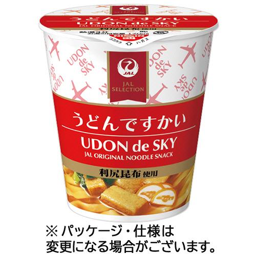 ＪＡＬＵＸ　ＪＡＬセレクション　うどんですかい　３７ｇ　１ケース（１５食）（Yahoo!・ぱーそなるたのめーる）