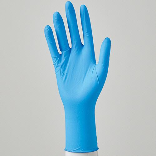 ファーストレイト ニトリルグローブ5B パウダーフリー ブルー L