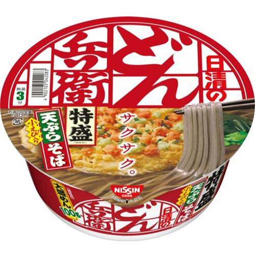 日清食品 日清のどん兵衛 特盛天ぷらそば［西］ 142g 1ケース