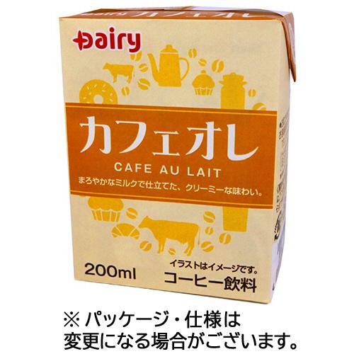 南日本酪農協同 デーリィ LLカフェオレ 200mL 紙パック 1