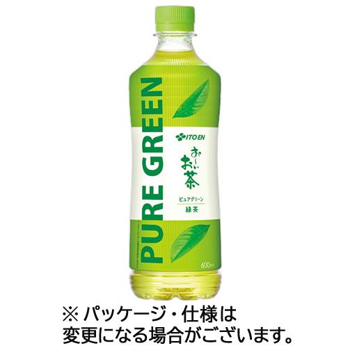 伊藤園　おーいお茶　ＰＵＲＥ　ＧＲＥＥＮ　６００ｍＬ　ペットボトル　１セット（４８本：２４本×２ケース）（Yahoo!・ぱーそなるたのめーる）