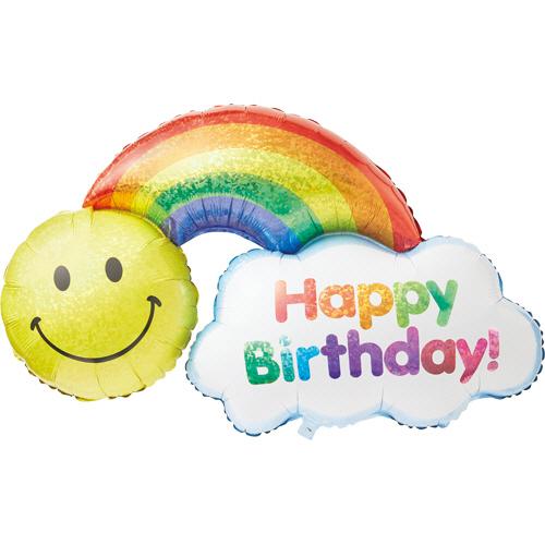 キッシーズ スナップイットバルーン ハッピーバースデーレインボー ｓｉｂ２４８９３ １セット ３個 ぱーそなるたのめーる 通販 Paypayモール