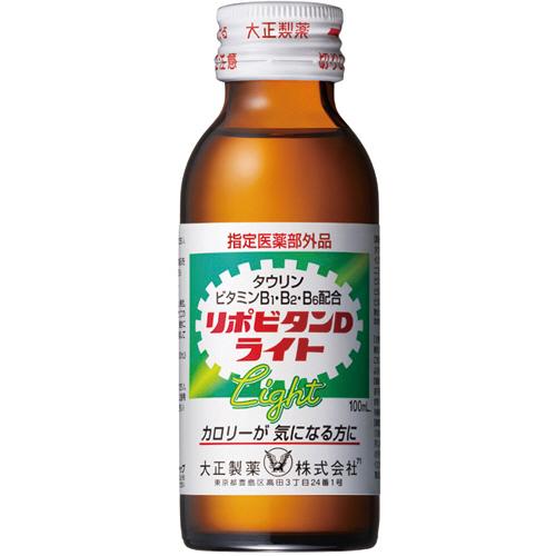 大正製薬 リポビタンDライト 100ml 瓶 1箱（10本