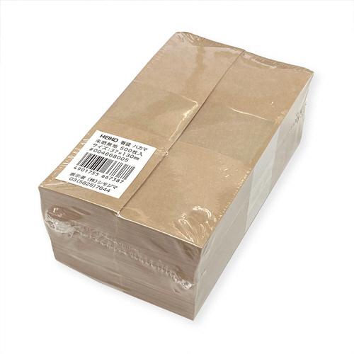 シモジマ　箸袋　ハカマ　未晒無地　＃００４６６８００５　１セット（１００００枚：５００枚×２０パック）（お取寄せ品)_1