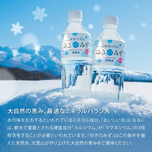 ロジネットジャパン 北海道大雪山ゆきのみず 550ml ペットボトル