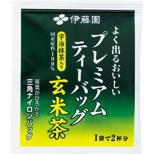 伊藤園　おーいお茶　プレミアムティーバッグ　宇治抹茶入り玄米茶　１セット（３００バッグ：５０バッグ×６箱）｜tanomail｜02