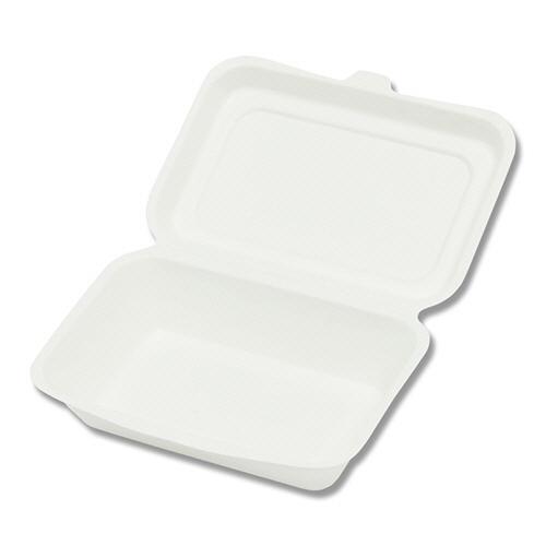食品容器　バガスペーパーウェア　業務用　フードパック　Ｃ　ＮＦＤ１７０　＃００４４７７１１０　１セット（８００枚：５０枚×１６パック）（お取寄せ品)_1