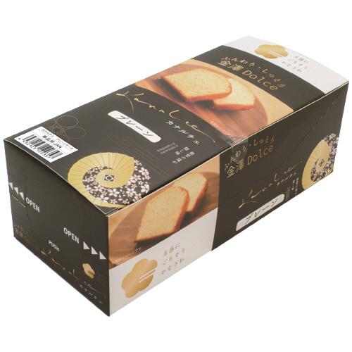金澤兼六製菓 カナルチェ プレーンケーキ 1セット（10個