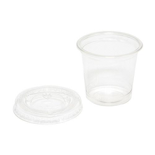 透明ドレッシングカップ A−PET 1オンス蓋セット 40ml 