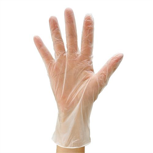 川西工業　ビニール極薄手袋　粉なし　Ｍ　＃２０２６　１セット（２０００枚：１００枚×２０箱）