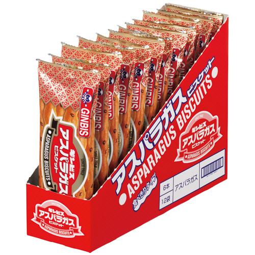 ギンビス アスパラガス 17g（標準7本） 1セット（12袋