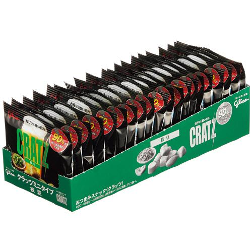 グリコ（glico） 江崎グリコ クラッツミニタイプ 枝豆 14g 1セット