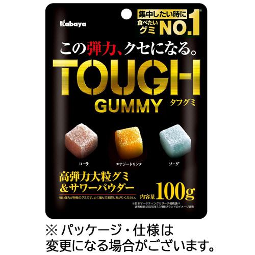 Kabaya カバヤ タフグミ 100g／パック 1セット（6パック