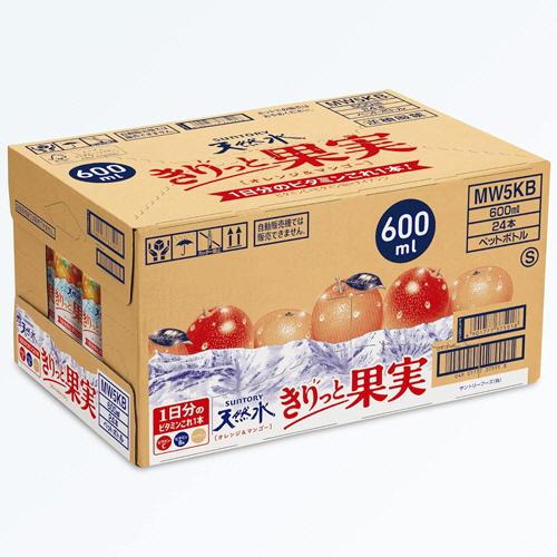 SUNTORY（サントリー） 天然水 きりっと果実 オレンジ＆マンゴー