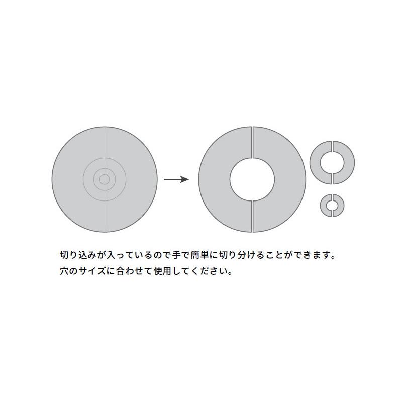 hole in one ホール イン ワン（ブラック）4 枚入り メール便OK