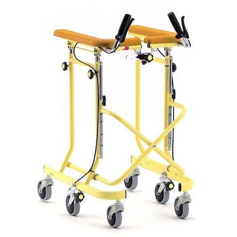 ６輪歩行器 ブレーキ付き 健康/介護 介護用品 6輪歩行器 らくらくウォーカー ホップステップ SM-40 在宅用