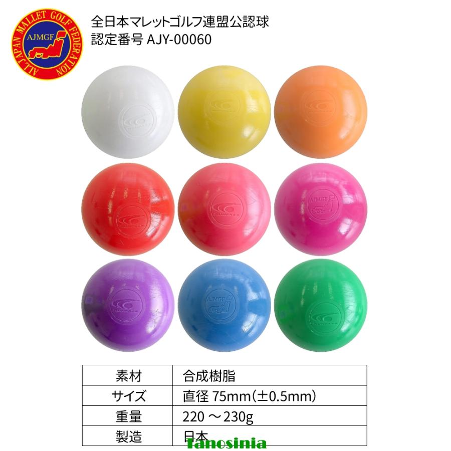 マレットゴルフ用品 用具 道具 マレットゴルフ セット 入門用 初心者 ビギナー スターター クラブ ボール×2 マーカー×2 スコアカード ケース 7点セット