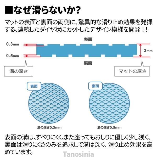 浴槽滑り止めマット 風呂 滑り止めマット 浴槽マット 浴槽滑り止めシート ダイヤタッチ ジャンボマット L100サイズ 介護 高齢者 風呂 滑り止めマット 入浴 介助_3