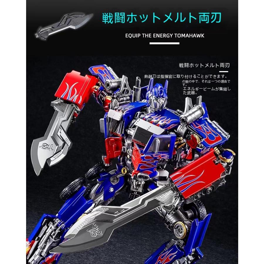 Transformers トランスフォーマー オプティマスプライム KM01 合金拡大版 おもちゃ 海外取寄せ品 ギフト プレゼント 誕生日｜tanosiijikan｜03