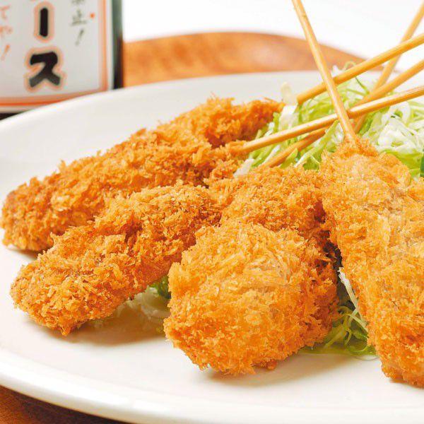 めっちゃ大阪 豚ロース 串カツ 5本 串揚げ 人気海外一番