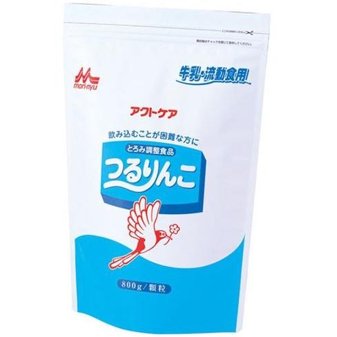 とろみ調整 つるりんこ牛乳・流動食用 800g 介護用品 牛乳 流動食用