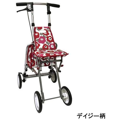 コンパクト シルバーカー アソシエ アルミ 軽量 折りたたみ キャスター