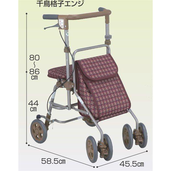 島製作所 フォルテライト シルバーカー 介護用品 軽量 ゆったり 収納