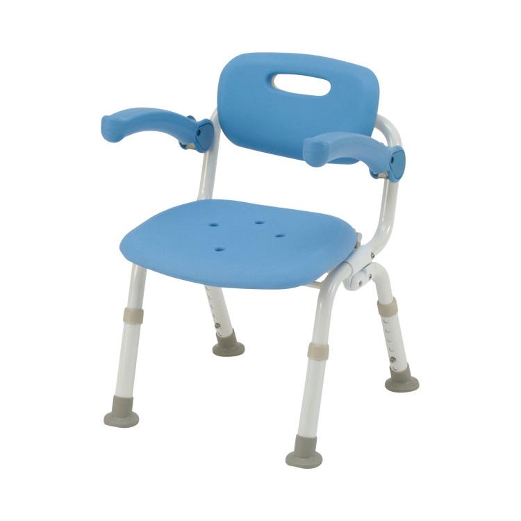 【美品】パナソニック ユクリアPN-L41321 シャワーチェア 介護 風呂 シャワーチェア ユクリア コンパクトSPおりたたみN / PN-L41321 背付