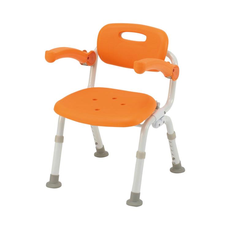 【美品】パナソニック ユクリアPN-L41321 シャワーチェア 介護 風呂 シャワーチェア ユクリア コンパクトSPおりたたみN / PN-L41321 背付