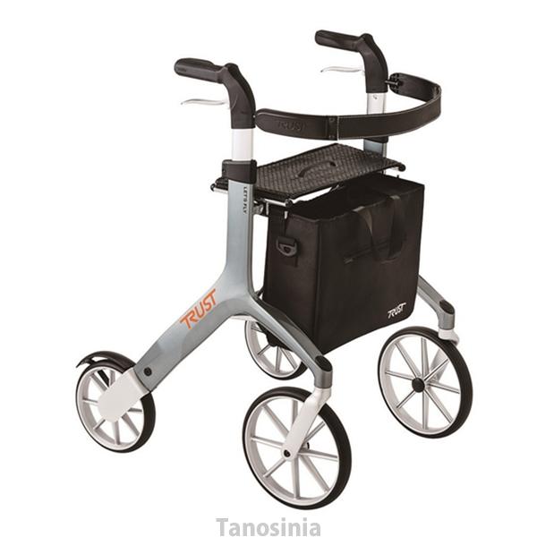 介護用品 歩行補助車 レッツフライ 折りたたみ 歩行器 竹虎ヒューマン