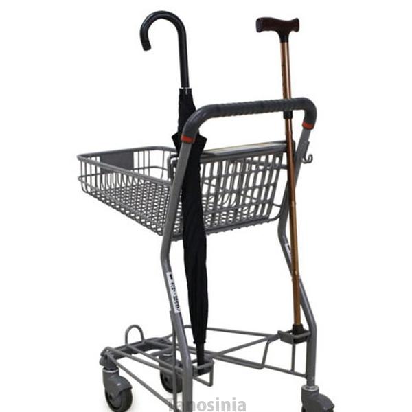 便利カート / PY904-C100 ショッピングカート カゴ3個搭載可能