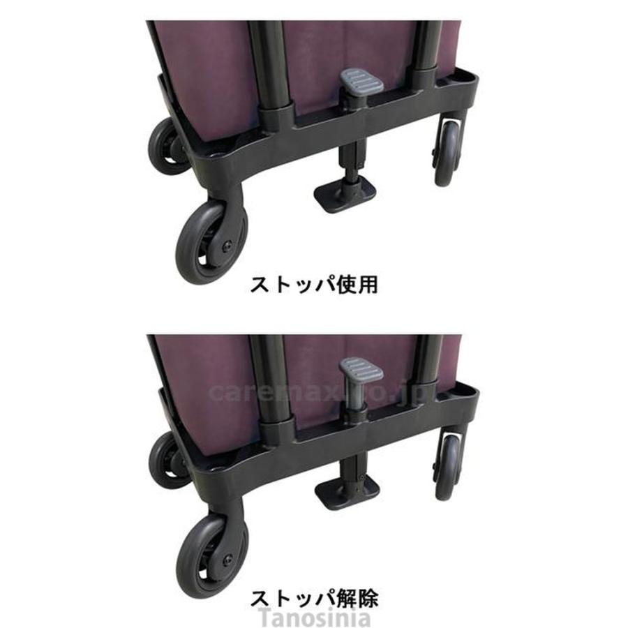 お買い物カート ショッピングカート サイドカー 大容量 かご置ける