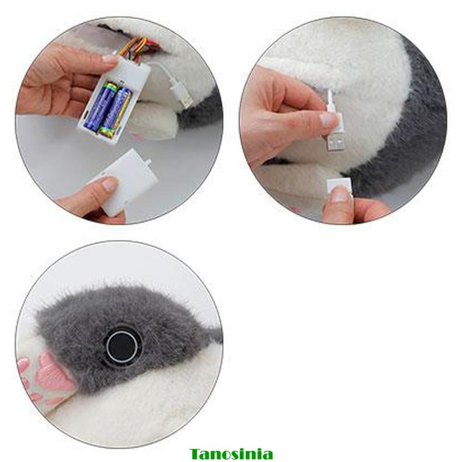 ぬいぐるみ 猫 ねこ ネコ 抱っこ 温感 心音 かわいい 癒し リラックス グッズ Relapy ブリティッシュショートヘアー RLP1-CT アニマル_1