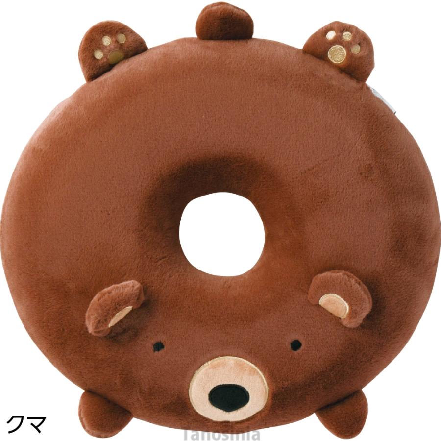 ぬいぐるみ調低反発円座クッション 誕生日プレゼント ギフト シニア