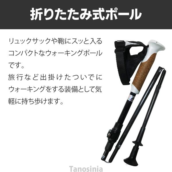 nite（ナイト） ウォーキング ポール 折りたたみ カーボン ナイト工芸