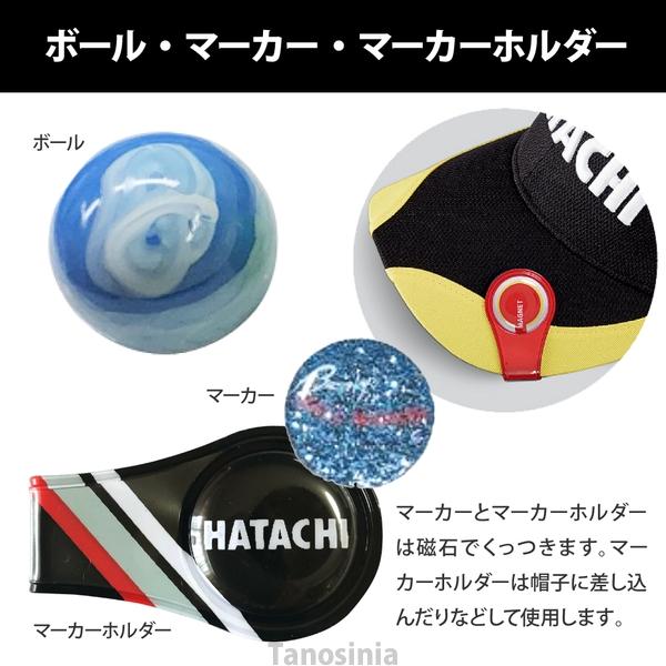 牛乳屋様　マレットゴルフ　スティック（マーカー・ケース付き） マレットゴルフ5点セット クラブ ボール マーカー マーカーホルダー