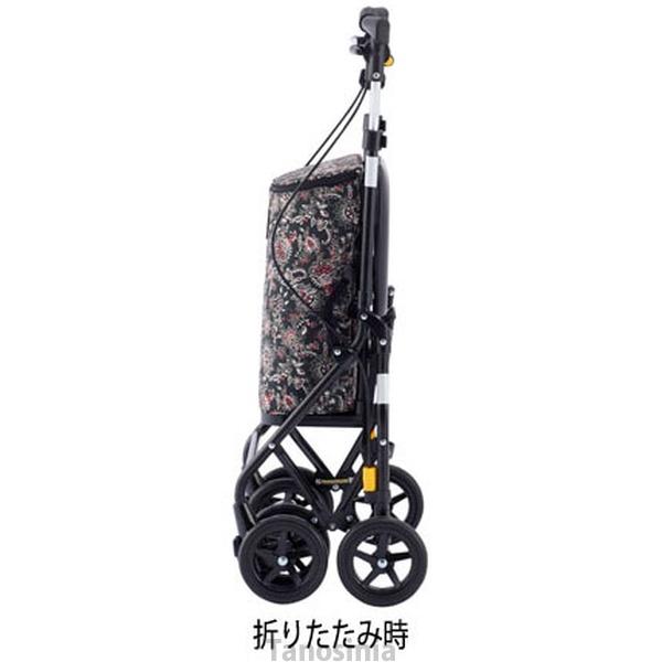 ウィズワン シャオW ブラック シルバーカー 手押し車 カート