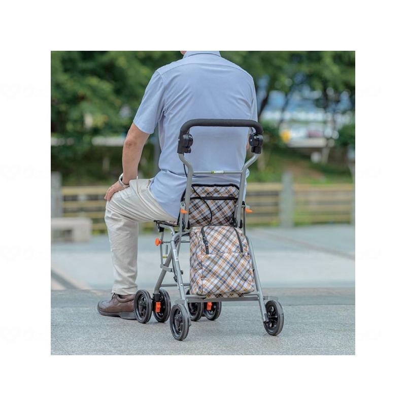 シルバーカー ラクーノウォーカー RK-01022 楽々健 買い物 カート