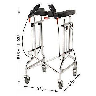 アルコー 歩行器 医療用 リハビリ用 歩行器 介護 折りたたみ式 アルコー1S-X型 hkz リハビリ 歩行補助 高齢