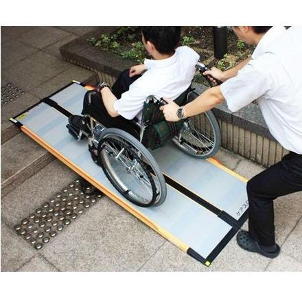 段差解消スロープ 段差スロープ 車椅子 スロープ 折りたたみ 1.2m ケア