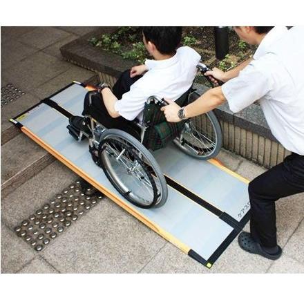 段差解消スロープ 段差スロープ 車椅子 スロープ 折りたたみ 1.5m ケア