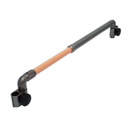 1101-172 介護用手すり たちあっぷ 伸縮つながるくん たちあっぷ連結手すり 「おもしくん」付き 介護用品