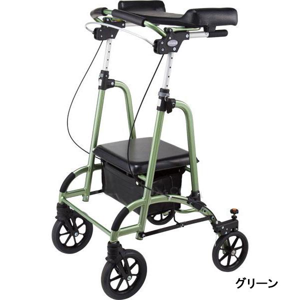 2way キャスター付き 歩行器 歩行補助具介護用品　前腕支持　リハビリ用 前腕支持台型歩行車 friendII（フレンド2） WF-2 歩行器 介護用