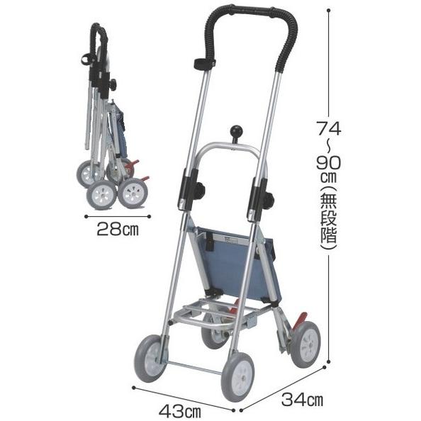 コメット ベーシックタイプ 歩行補助車 介護用品|tanosinia|02