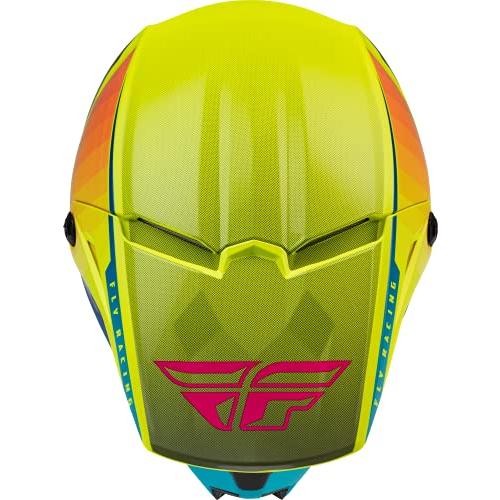 特売 Fly Racing 2022 Youth Kinetic Drift Helmet (青/木炭/白、青春中)