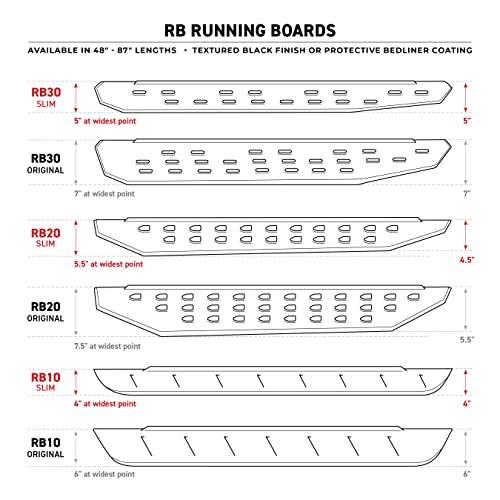 直営店＆正規通販 RB 20スリムランニングボード-コンプリートキット:RB 20スリムランニングボード+ブラケット