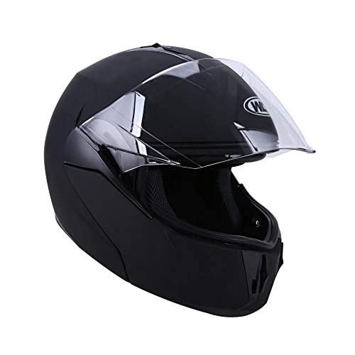 ブランド品専門 OUMURS DOT Motorcycle Full Face Helmet、Flip Up Dual Visor Helmet、Modular Motorcycle Helmet Adult、Sun Shield Lightweight Street Bike Drop Down