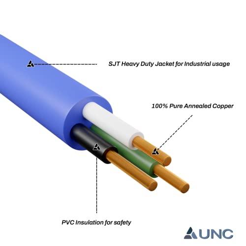 商品一覧の通販 UNCグループ電源ケーブルIEC C 19-IEC C 20、20 Amp、12 AWG、250 V、SJTジャケット、C 19-C 20、イエロー10 FT